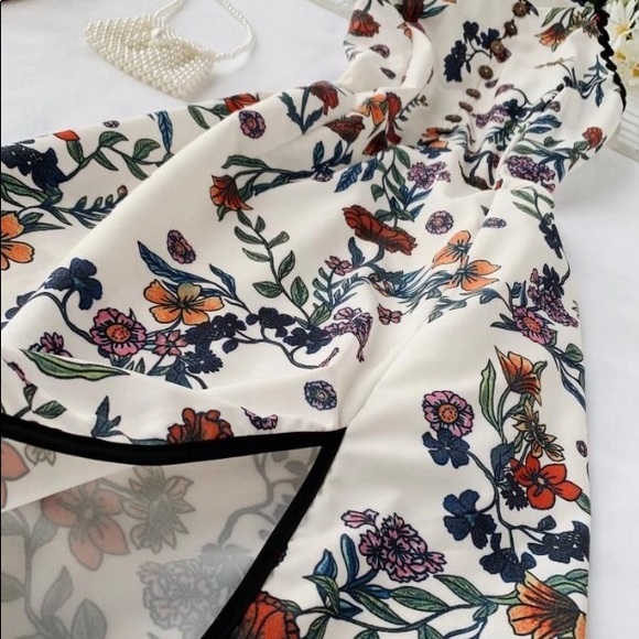 Summer dress - floral print - Picture 9 of 10